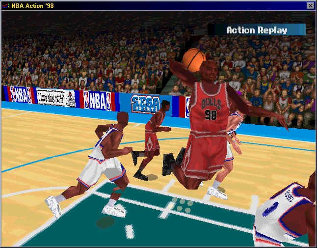 NBA Action '98 Microsoft Windows PC CD-PC Gamez USA