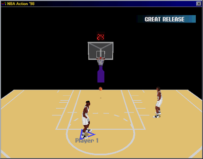 NBA Action '98 Microsoft Windows PC CD-PC Gamez USA