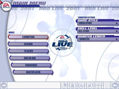 NBA LIVE 2001 Microsoft Windows PC CD-PC Gamez USA