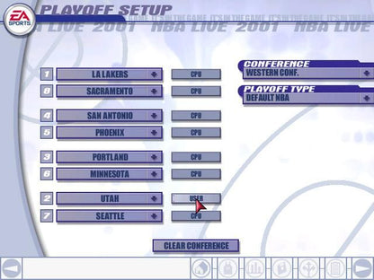 NBA LIVE 2001 Microsoft Windows PC CD-PC Gamez USA