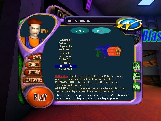 Nerf Arena Blast Microsoft Windows PC CD-PC Gamez USA