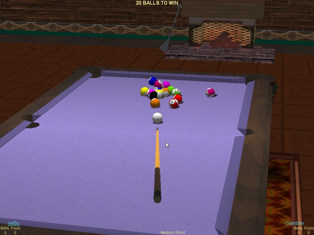 Perfect Pool – PC Game – CD-ROM – Billiards Simulation – Windows-PC Gamez USA