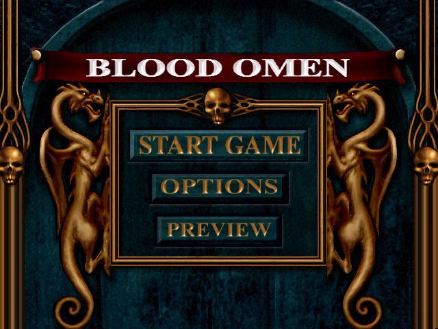 Blood Omen Legacy of Kain Microsoft Windows PC CD-PC Gamez USA