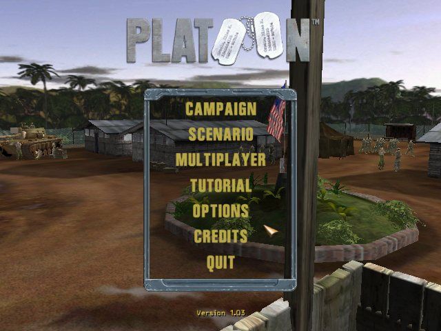 PLATOON Microsoft Windows PC CD-PC Gamez USA