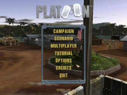 PLATOON Microsoft Windows PC CD-PC Gamez USA