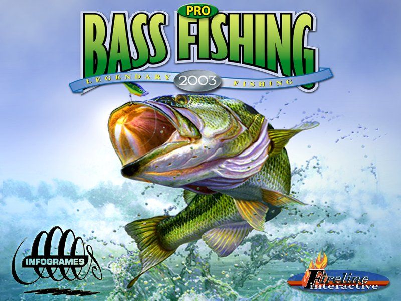 Infogrames Pro Bass Fishing 2003 Microsoft Windows PC CD-PC Gamez USA
