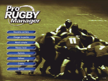 Pro Rugby Manager Microsoft Windows PC CD-PC Gamez USA
