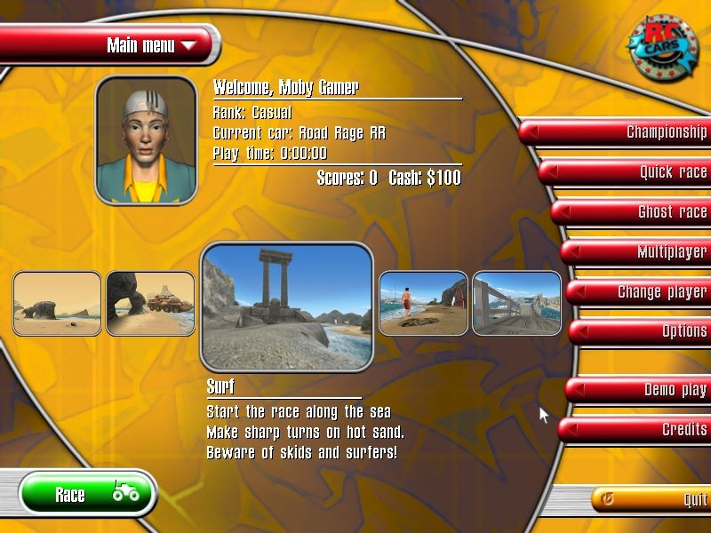 RC CARS Microsoft Windows PC CD-PC Gamez USA
