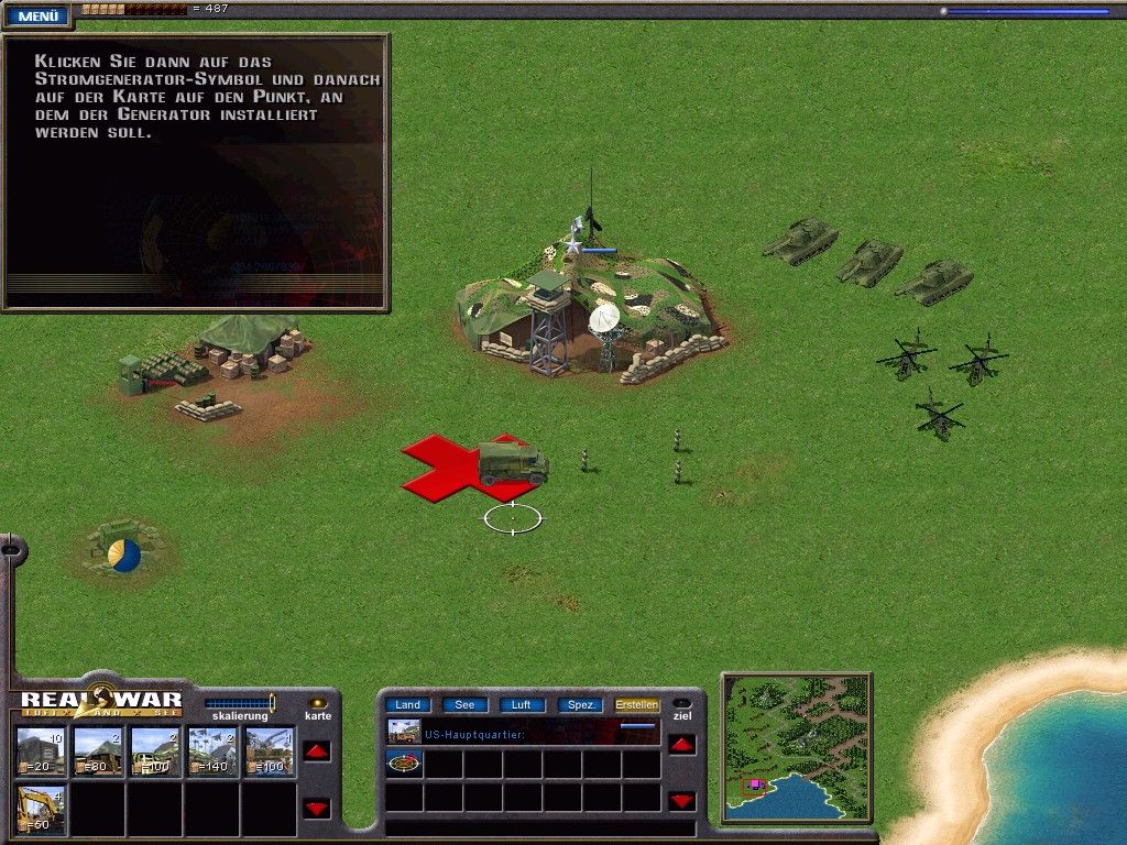 Real War Microsoft Windows PC CD-PC Gamez USA