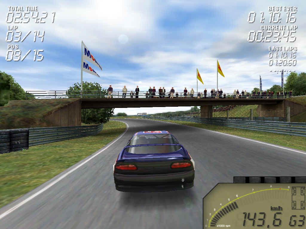 Swedish touring car championship 2 Microsoft Windows PC CD-PC Gamez USA