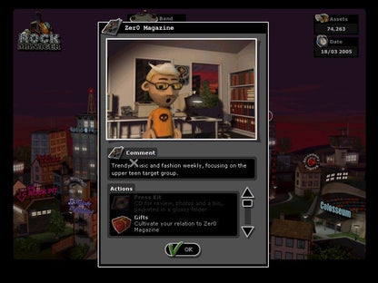 ROCK MANAGER Microsoft Windows PC CD-PC Gamez USA