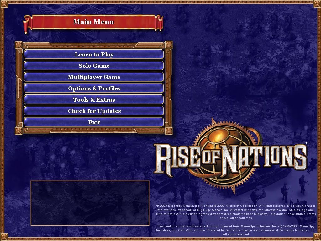 Rise Of Nations Microsoft Windows PC CD-PC Gamez USA