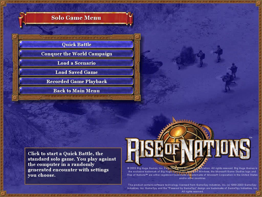 Rise Of Nations Microsoft Windows PC CD-PC Gamez USA
