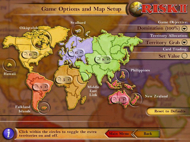 Risk II Microsoft Windows PC CD-PC Gamez USA