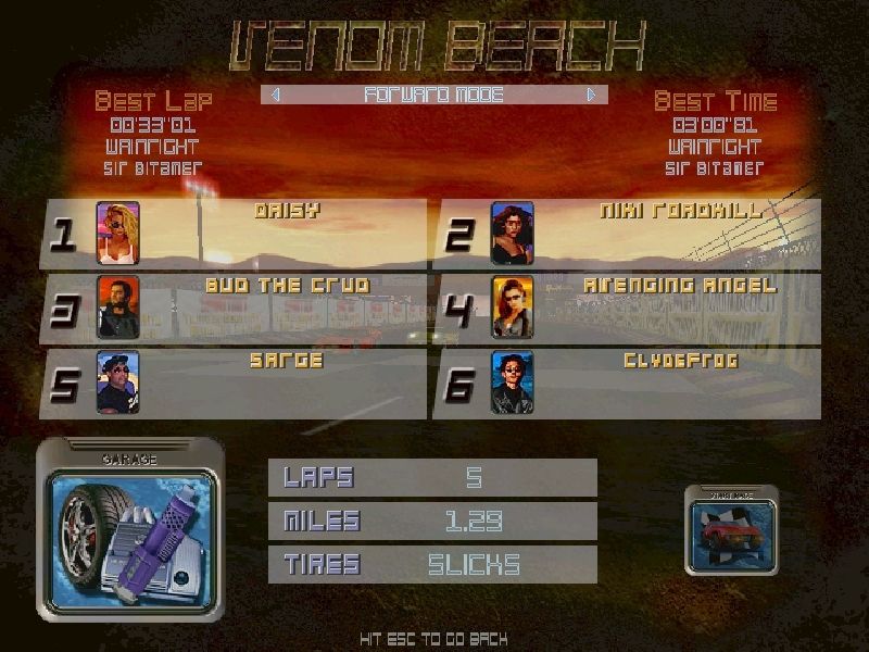 Road Wars Microsoft Windows PC CD-PC Gamez USA