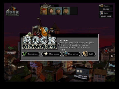 ROCK MANAGER Microsoft Windows PC CD-PC Gamez USA