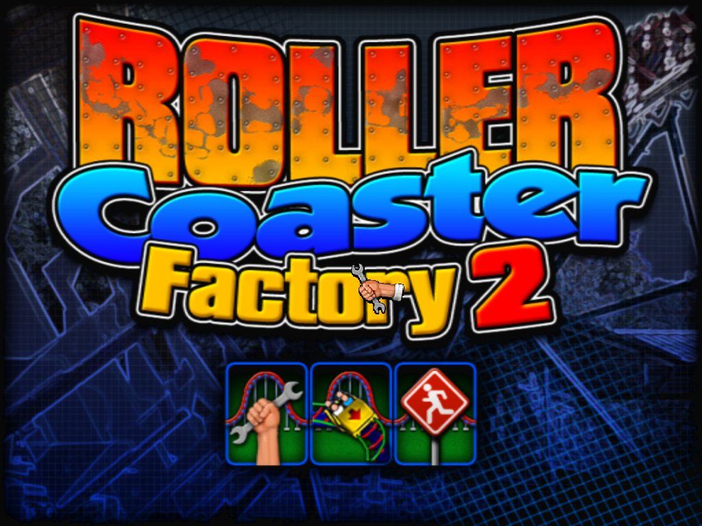 Roller Coaster Factory 2 Microsoft Windows PC CD-PC Gamez USA