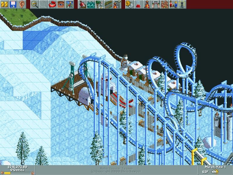 RollerCoaster Tycoon - Loopy Landscapes Microsoft Windows PC CD-PC Gamez USA