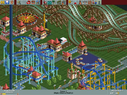 RollerCoaster Tycoon - Loopy Landscapes Microsoft Windows PC CD-PC Gamez USA
