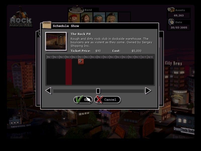 ROCK MANAGER Microsoft Windows PC CD-PC Gamez USA