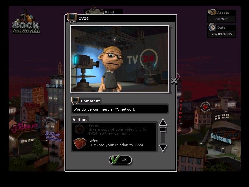ROCK MANAGER Microsoft Windows PC CD-PC Gamez USA
