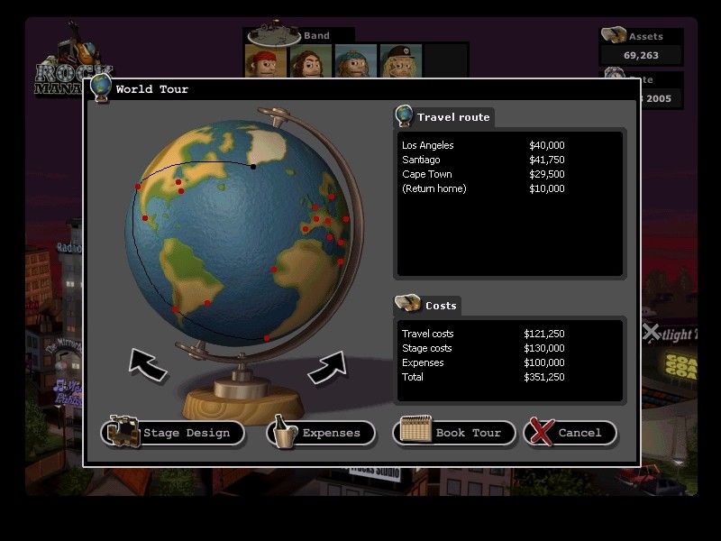 ROCK MANAGER Microsoft Windows PC CD-PC Gamez USA