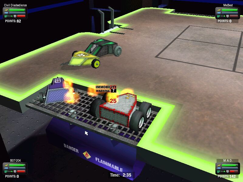Robot Arena Design and Destroy Microsoft Windows PC CD-PC Gamez USA