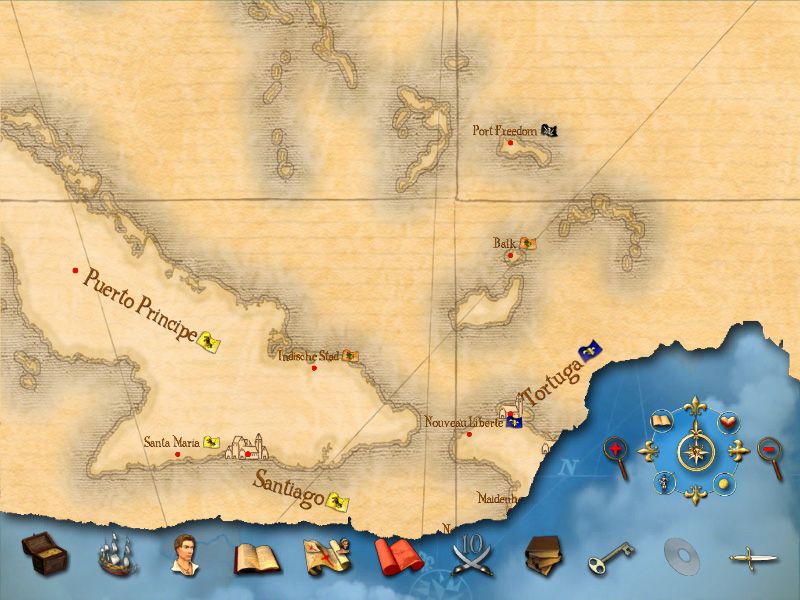 Sid Meier's Pirates Live the Life Disc 1-2 Microsoft Windows PC CD-PC Gamez USA