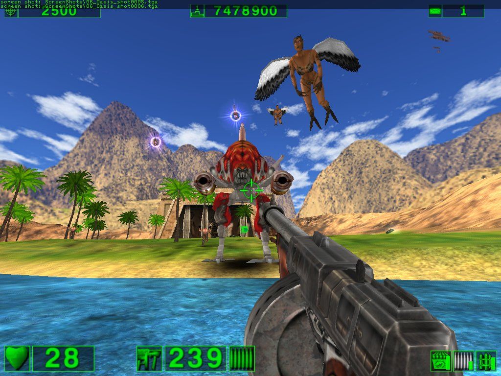 Serious Sam The First Encounter 2001 Windows Microsoft PC CD CroTeam-PC Gamez USA