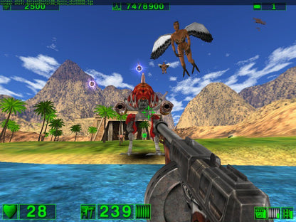 Serious Sam The First Encounter 2001 Windows Microsoft PC CD CroTeam-PC Gamez USA