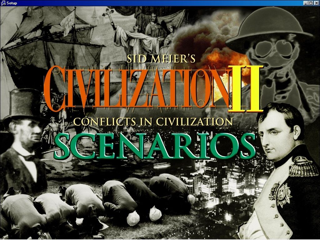 Sid Meier's Civilization II Scenarios - Conflicts in Civilization Microsoft Windows PC CD-PC Gamez USA