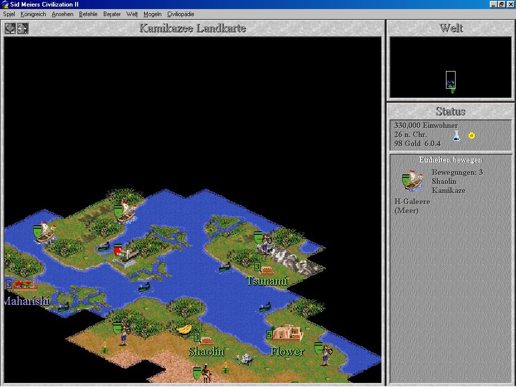 Sid Meier's Civilization II Scenarios - Conflicts in Civilization Microsoft Windows PC CD-PC Gamez USA
