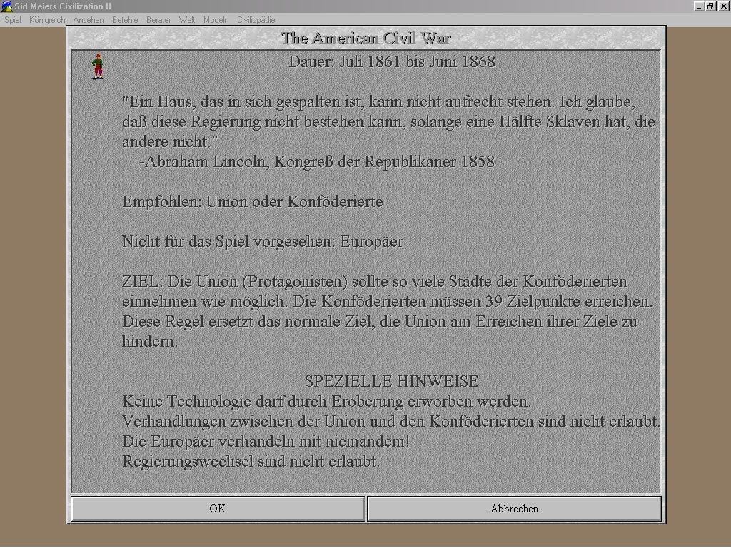 Sid Meier's Civilization II Scenarios - Conflicts in Civilization Microsoft Windows PC CD-PC Gamez USA