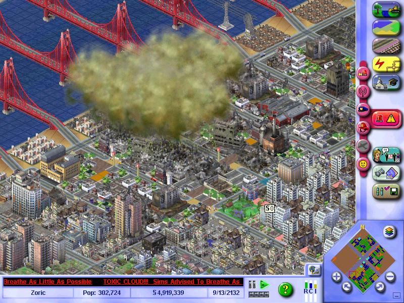 SimCity 3000 Unlimited Microsoft Windows PC CD-PC Gamez USA