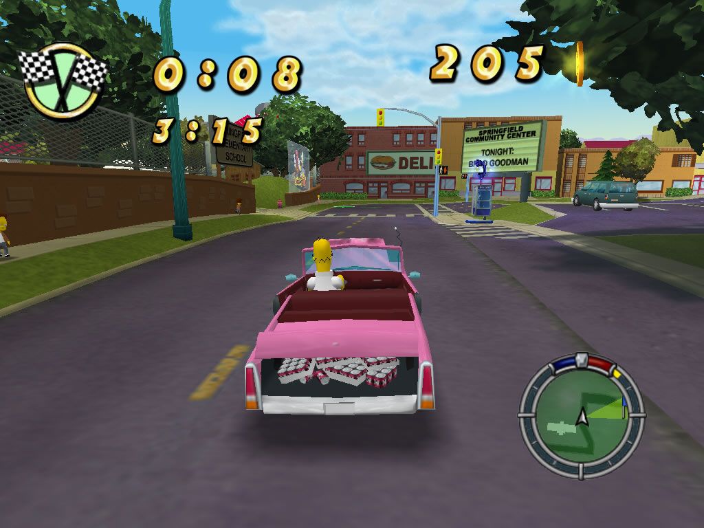 The Simpsons Hit & Run Disc 1-3 Microsoft Windows PC CD-PC Gamez USA