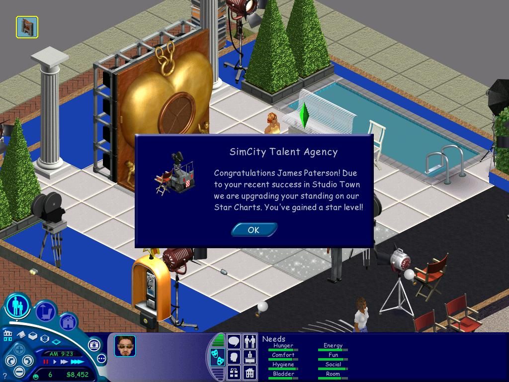 The Sims Superstar Expansion Pack Disc 1-2 Microsoft Windows PC CD-PC Gamez USA