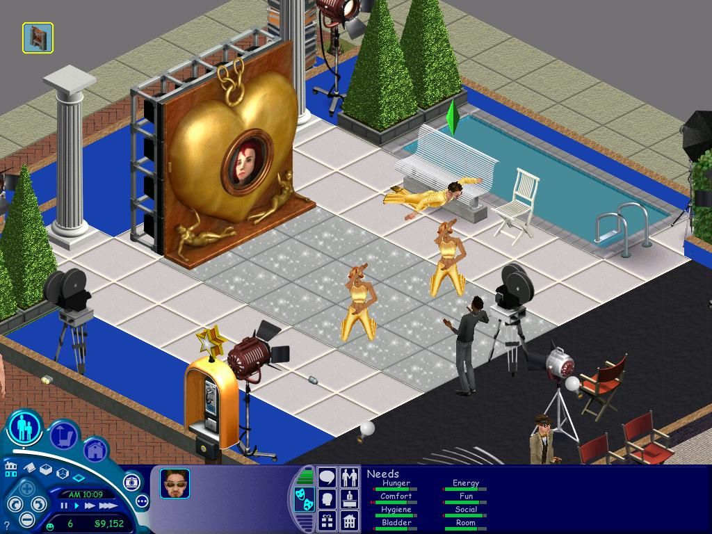 The Sims Superstar Expansion Pack Disc 1-2 Microsoft Windows PC CD-PC Gamez USA