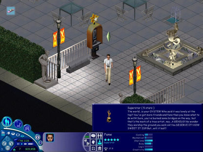 The Sims Superstar Expansion Pack Disc 1-2 Microsoft Windows PC CD-PC Gamez USA