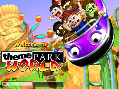 Sim Theme Park World Microsoft Windows PC CD-PC Gamez USA
