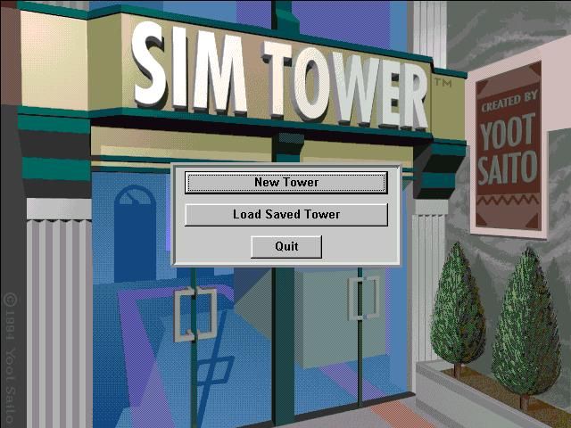 SimTower The Vertical Empire Microsoft Windows PC CD-PC Gamez USA