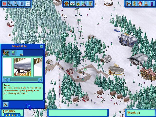 Ski Resort Tycoon Microsoft Windows PC CD-PC Gamez USA