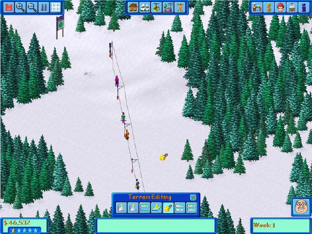 Ski Resort Tycoon Microsoft Windows PC CD-PC Gamez USA