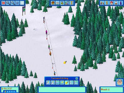 Ski Resort Tycoon Microsoft Windows PC CD-PC Gamez USA