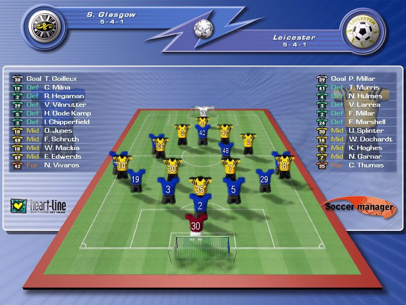 Soccer Manager Microsoft Windows PC CD-PC Gamez USA
