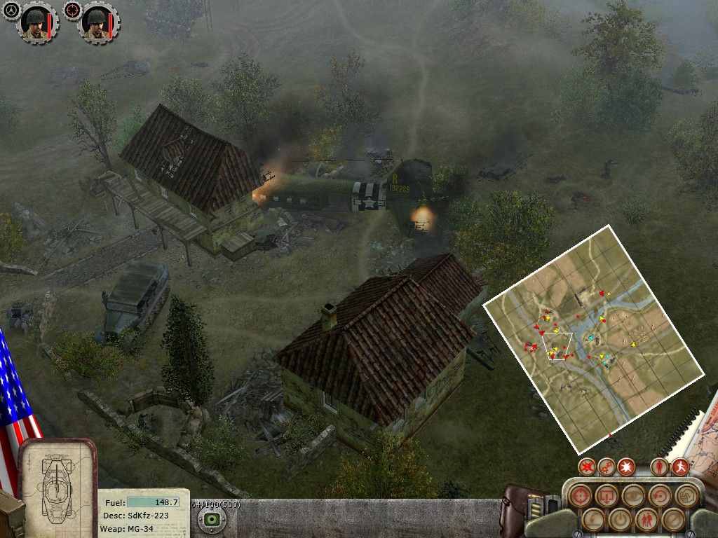Soldiers Heroes Of World War II Disc 1-2 Microsoft Windows PC CD-PC Gamez USA