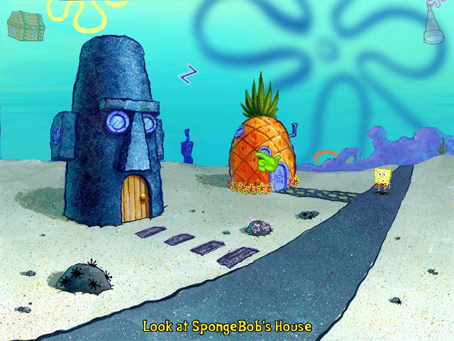 SpongeBob SquarePants Employee of the Month Microsoft Windows PC CD-PC Gamez USA