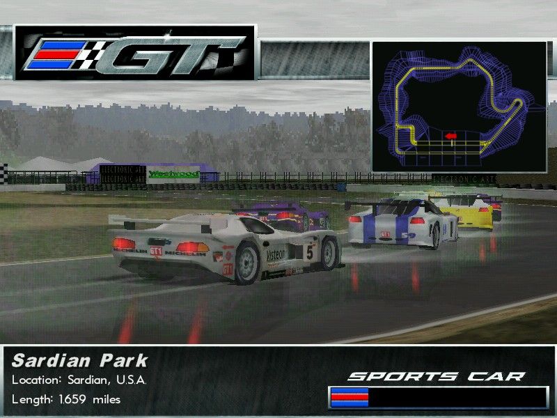 Sports Car GT Microsoft Windows PC CD-PC Gamez USA
