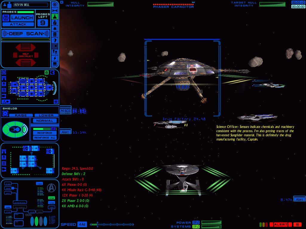 Star Trek Starfleet Command II Empires at War Disc 1-2 Microsoft Windows PC CD-PC Gamez USA
