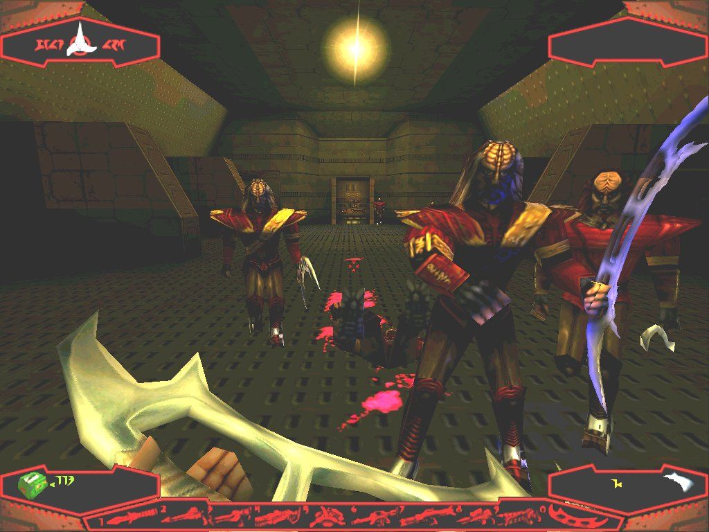 Star Trek The Next Generation Klingon Honor Guard Disc 1-2 Microsoft Windows PC CD-PC Gamez USA