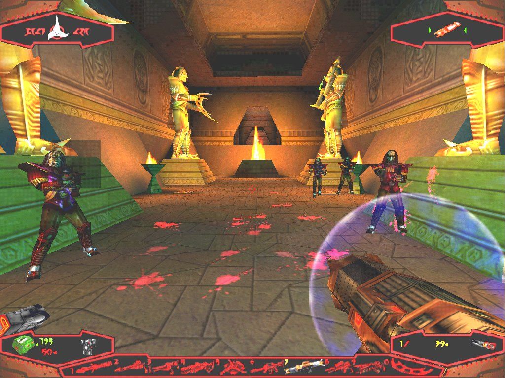 Star Trek The Next Generation Klingon Honor Guard Disc 1-2 Microsoft Windows PC CD-PC Gamez USA
